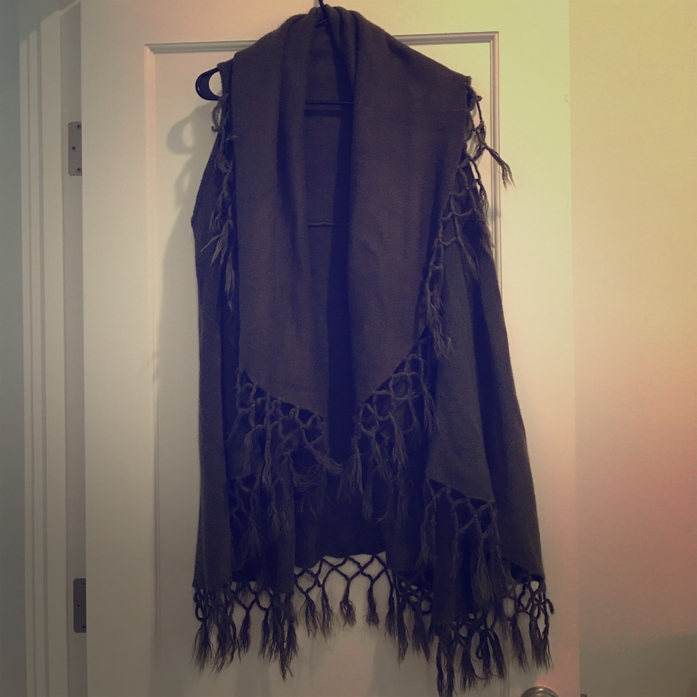 Hunter Green Poncho