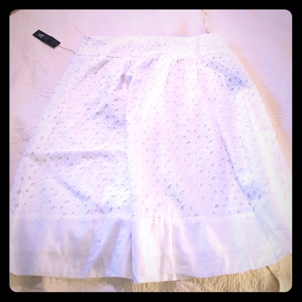 East 5th white skirt