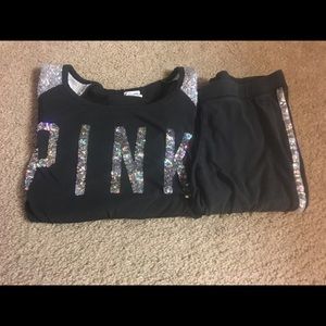 Victoria secret pink sets. $30 for the whole lot