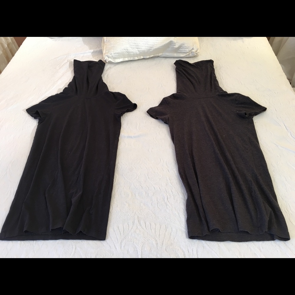 Theory fitted turtleneck tops