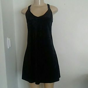 Velvet mini dress