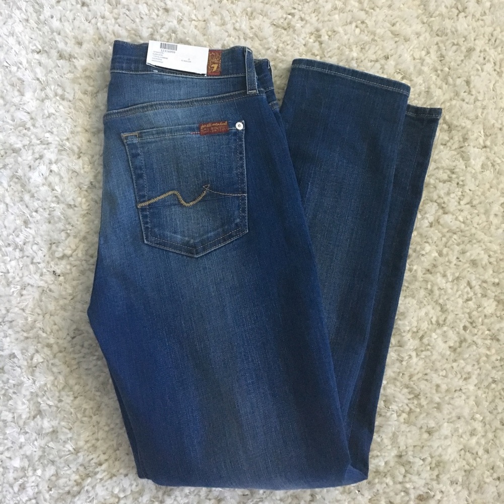 NWT 7 for all mankind jeans 25