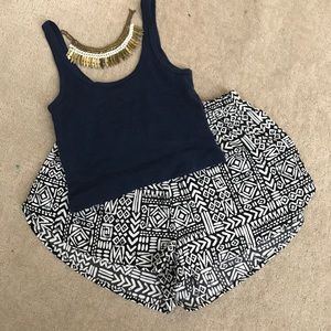 Aztec Printed Shorts
