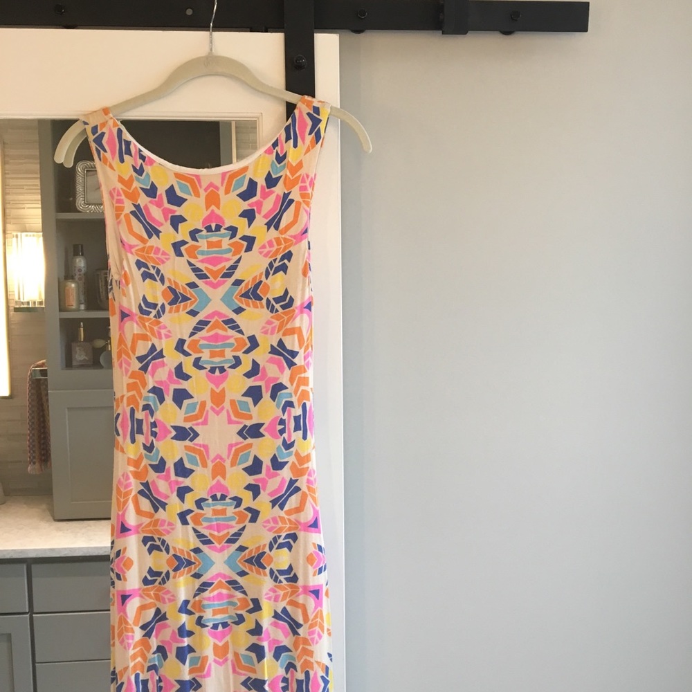 Mara Hoffman: brightly patterned maxi-dress