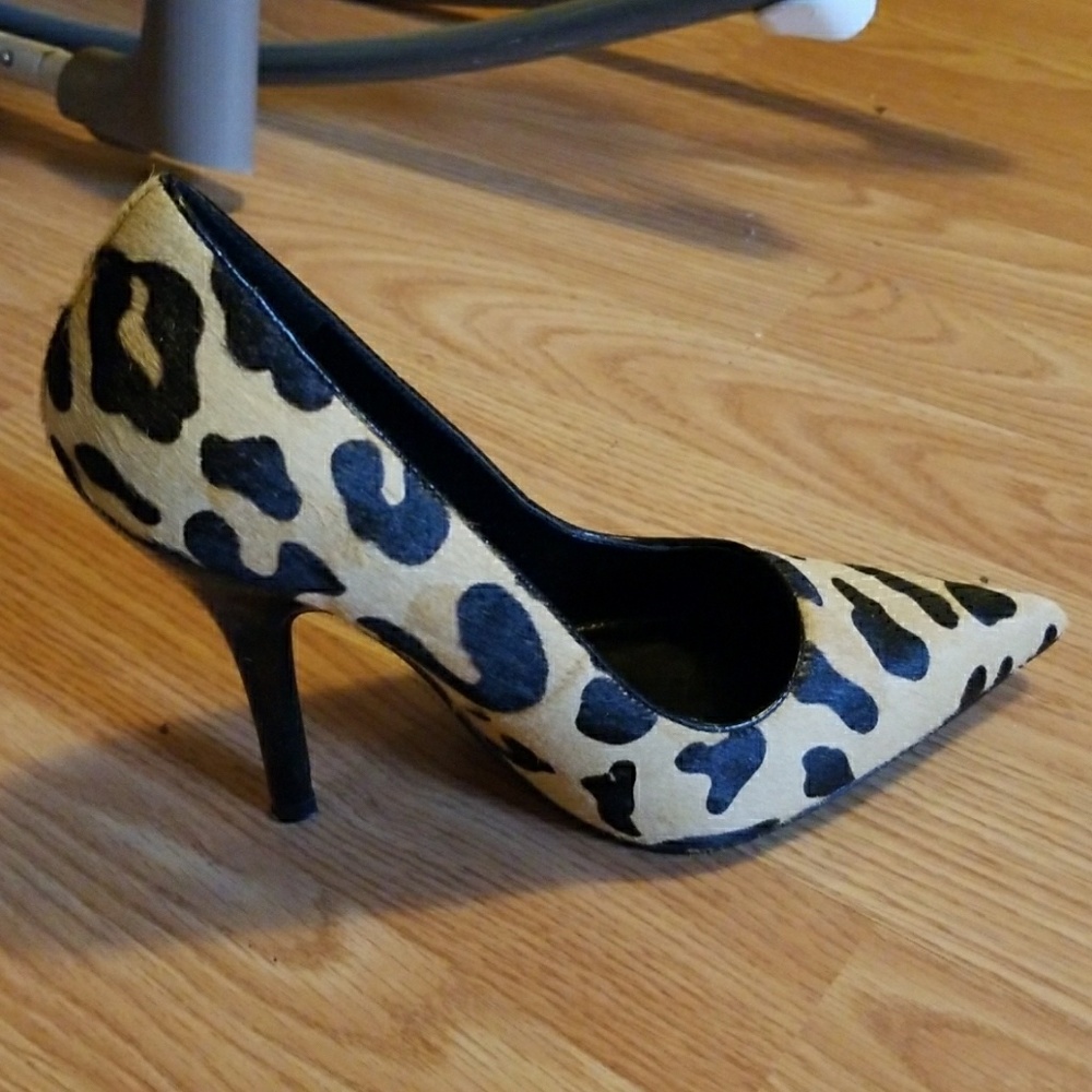 Aldo leopard stilettos