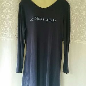 VICTORIA SECRET NIGHTSHIRT NAVY BLUE