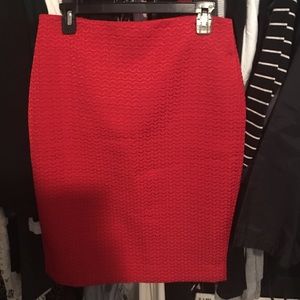 The Limited Red Pencil Skirt