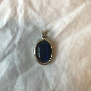 Blue pendant