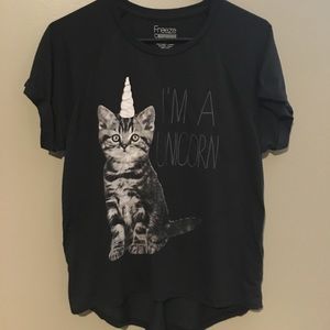 Black "I'm a Unicorn" Shirt