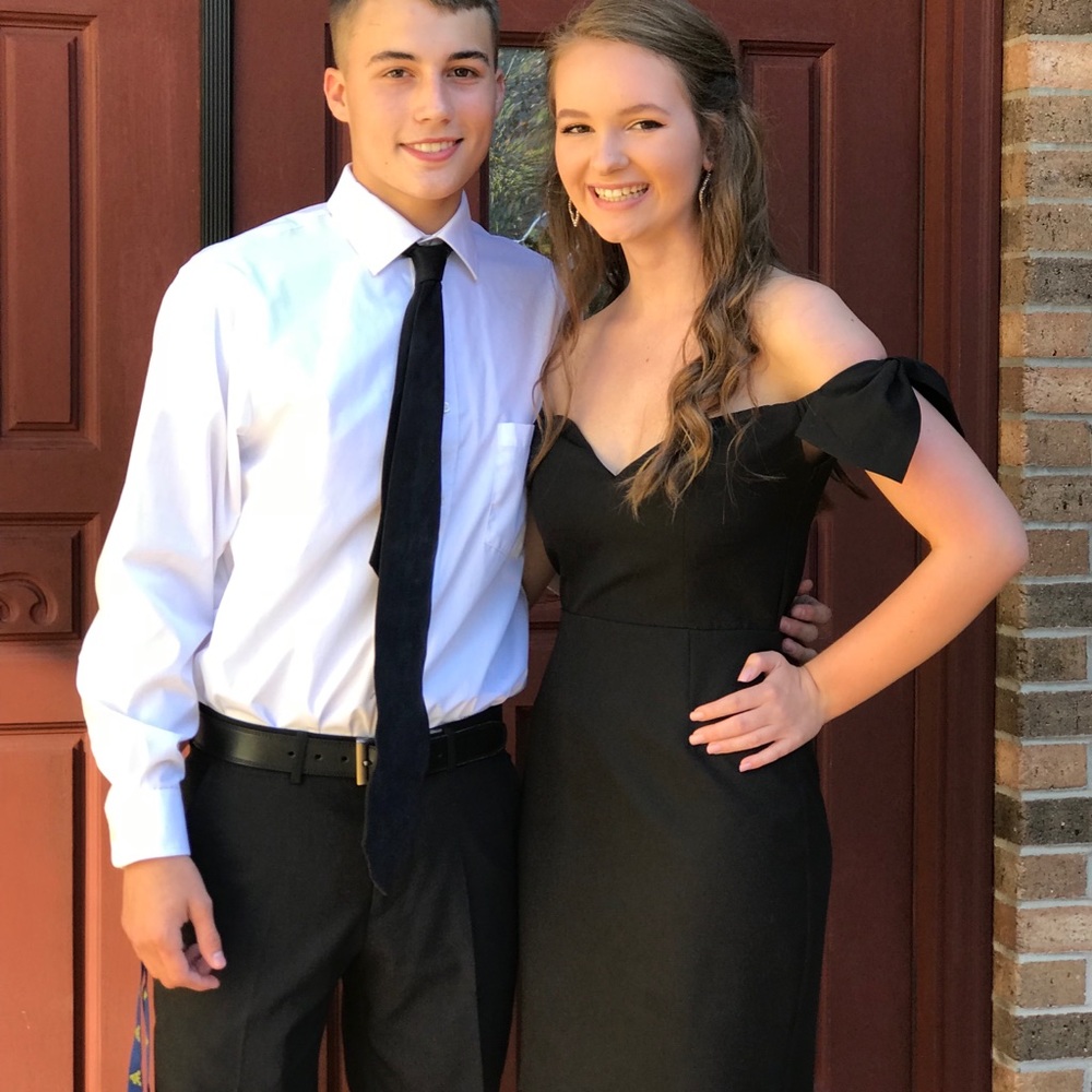Black PromGirl Homecoming Dress