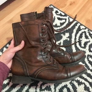 Steve Madden Troopa Combat Boots