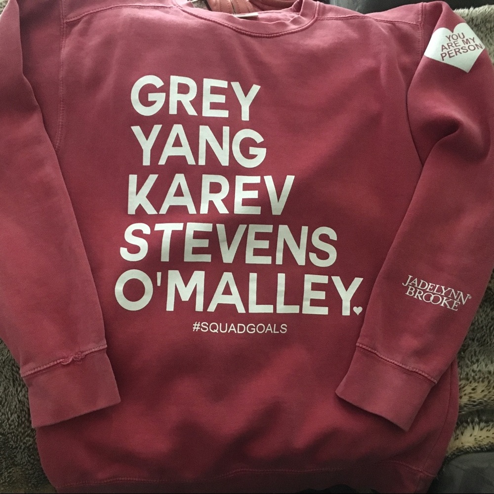 NWOT Greys Anatomy Sweatshirt