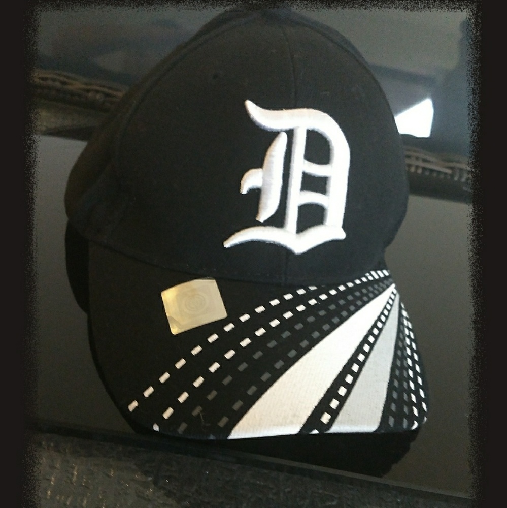 Detroit Baseball hat. Adjustable back