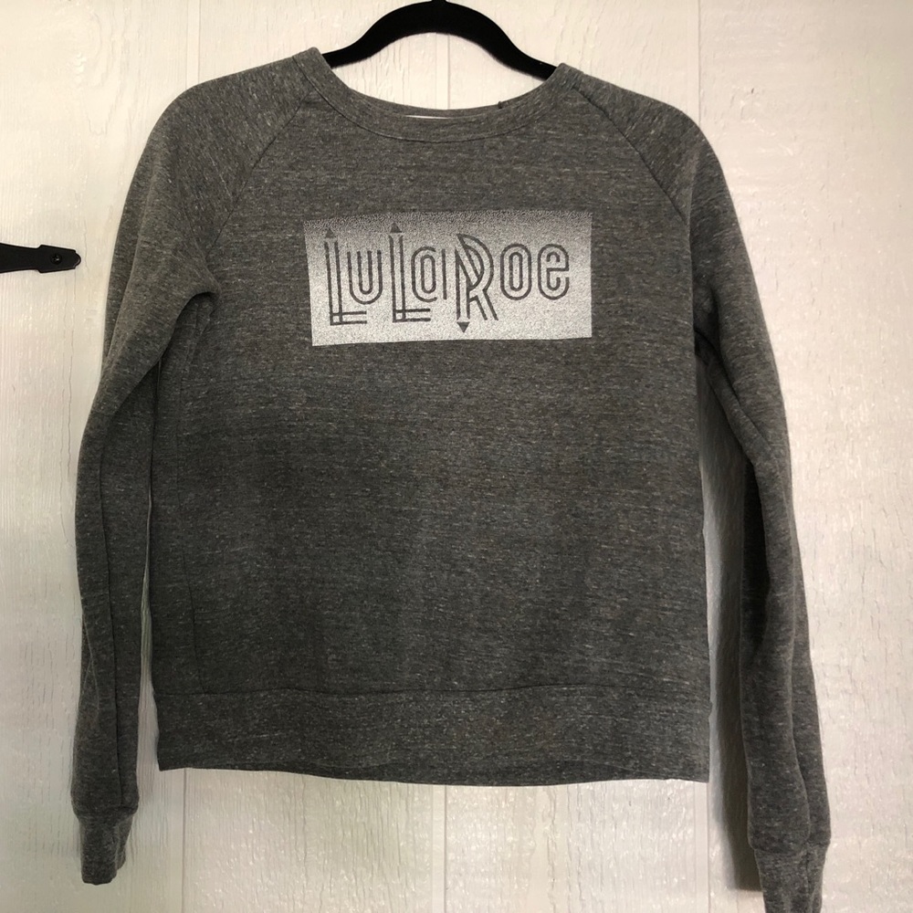 LuLaRoe grey sweatshirt