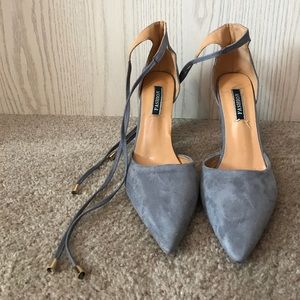 Suede Fashion Heels