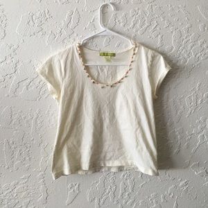 Shell Crop top Shell Crop top