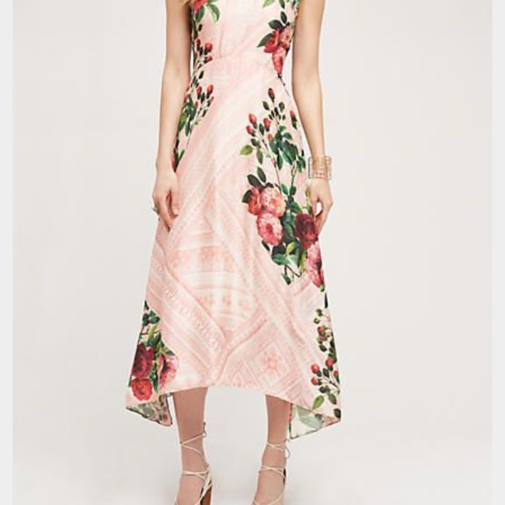 Garden midi dress