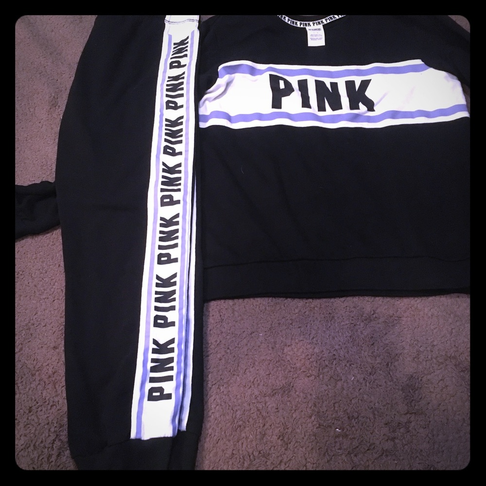 Victoria secret jogger crew neck set
