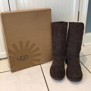 UGG Classic Tall Chocolate Brown Boots