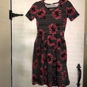 LuLaRoe Amelia dress xs