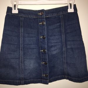 Denim skirt