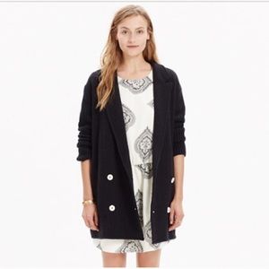 Madewell Double Breasted Sweater Coat