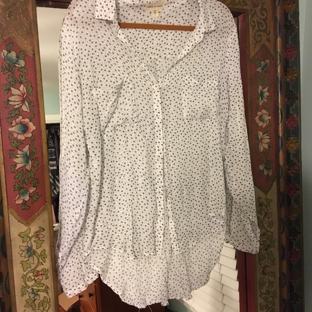 Cloth & stone blouse