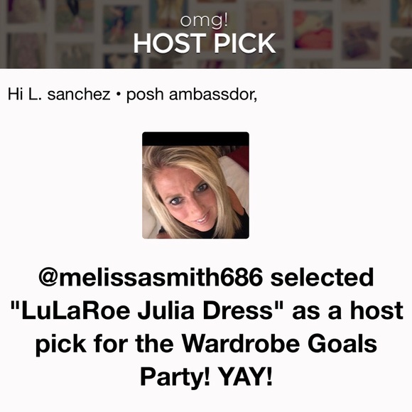 ๐HP๐ PM Editor Pick โข LuLaRoe Julia Dress - Picture 7 of 8