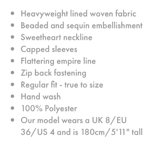 Embellished top dress - Picture 5 of 5