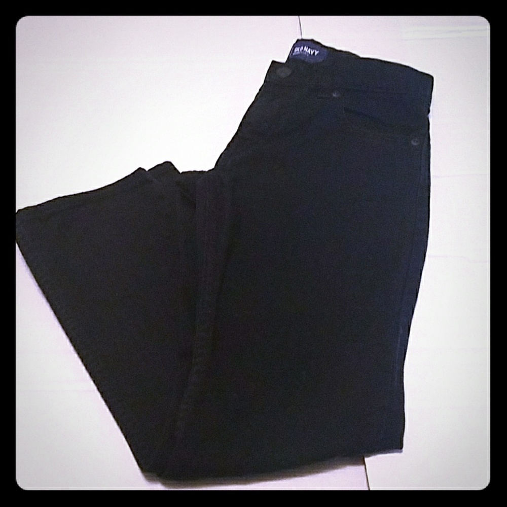 BOYS Black Old Navy Skinny Denim Pants 10 Reg
