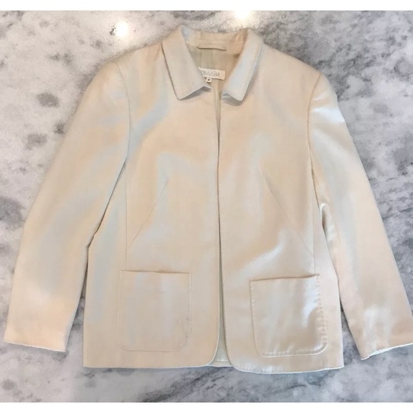 VTG Escada Angora Blend Open Front - Picture 1 of 5