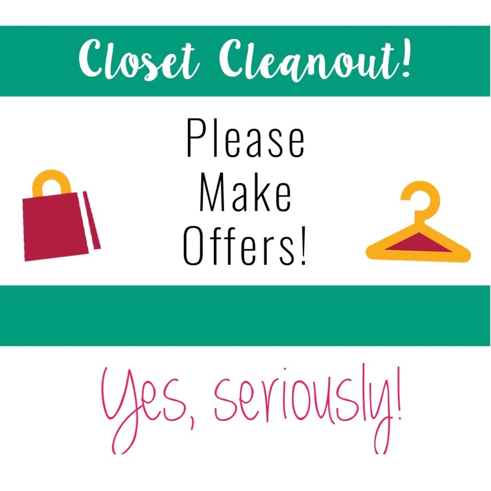 Closet Cleanout Sale