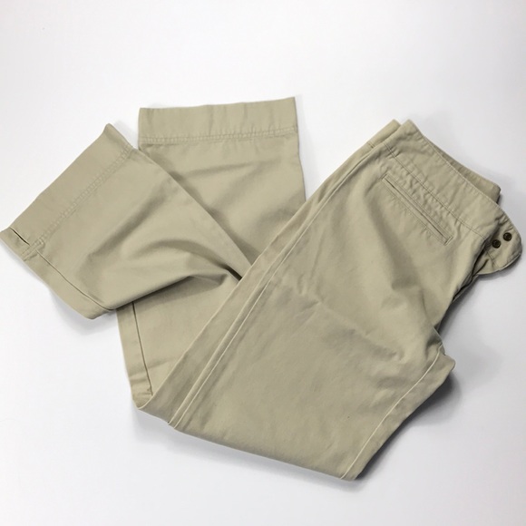 American Eagle Khaki Bootcut Pant Size 2 - Picture 2 of 6