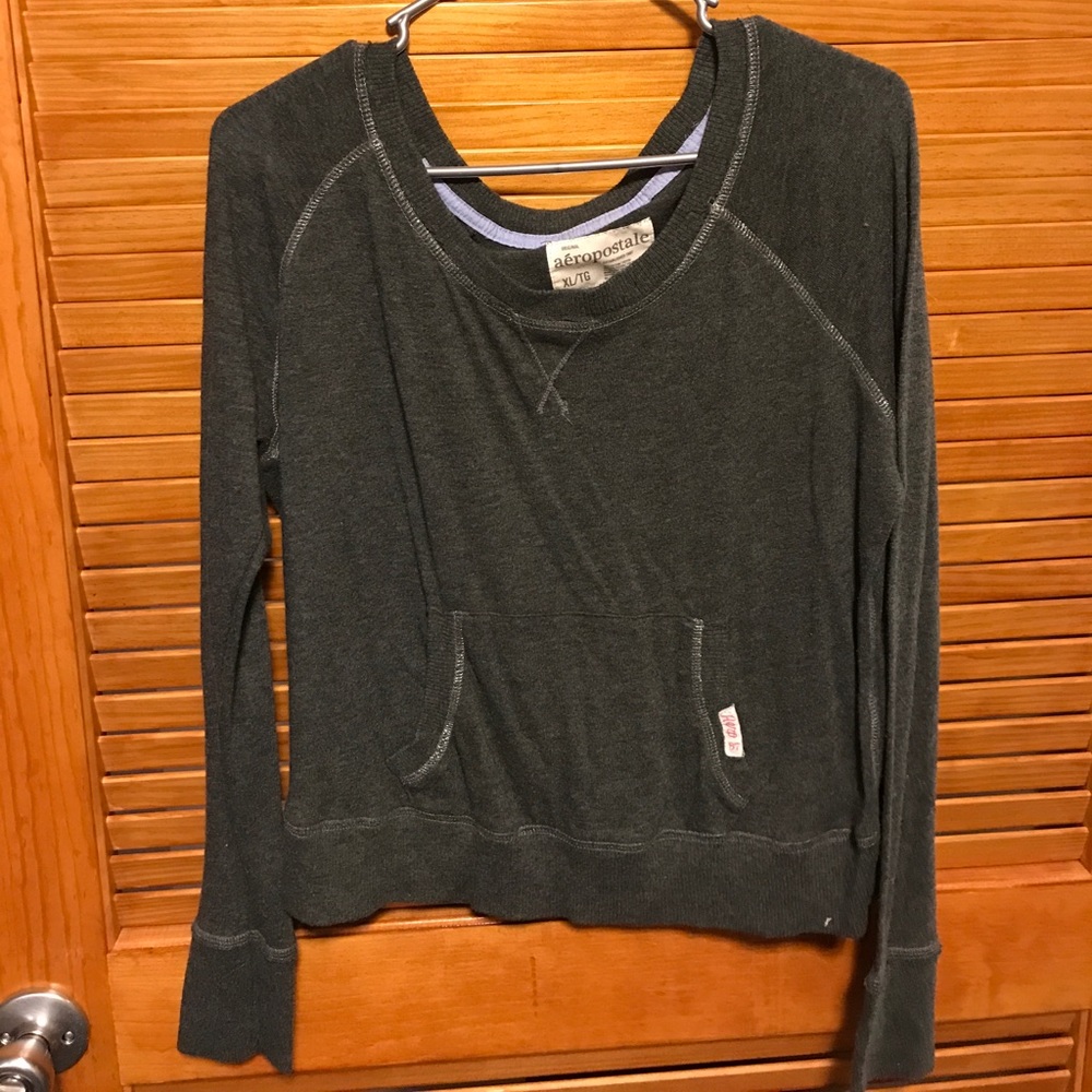 Oversized grey sweater