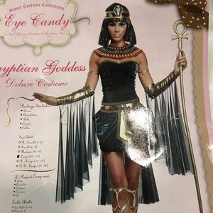 Cleopatra Egyptian goddess Halloween Costume