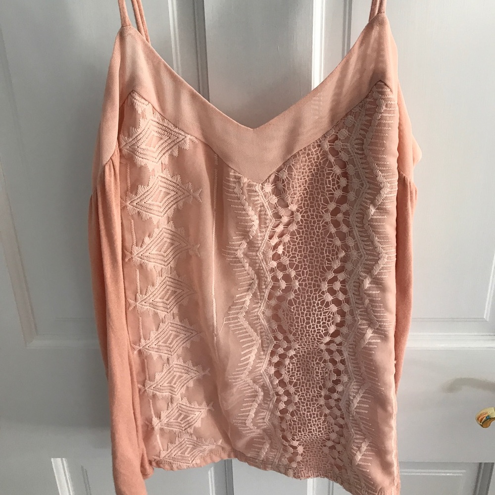 Charlotte Russe cream colored top
