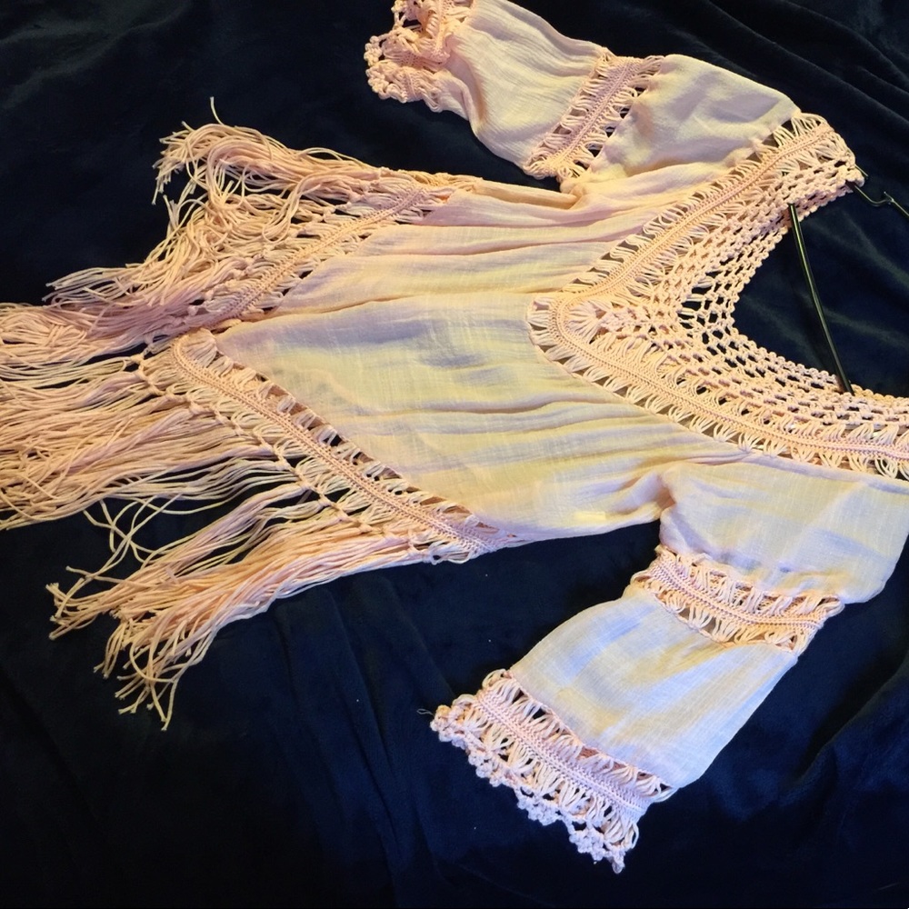 Beautiful salmon blouse