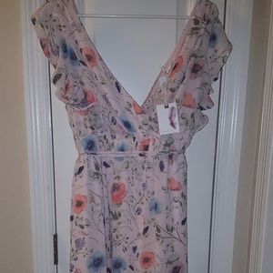 Jessica Simpson maternity flowy knee length dress