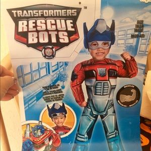 Transformer rescue toddler costume