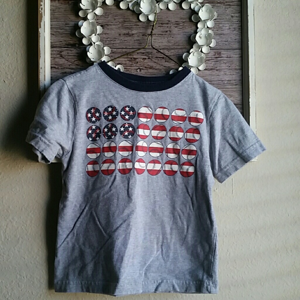 Patriotic Baseball t shirt