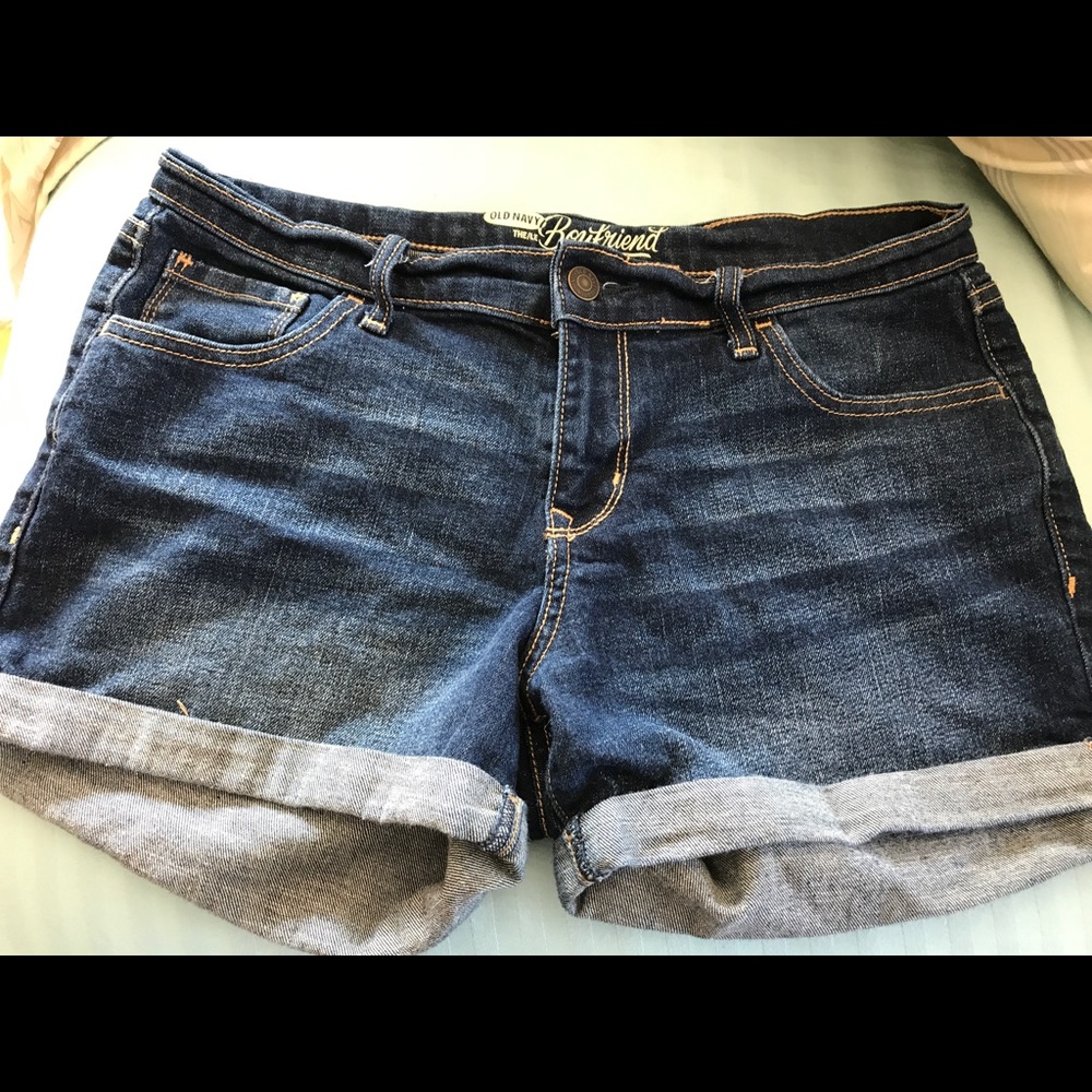 Old Navy boyfriend denim shorts