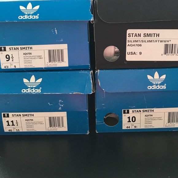 NWT Adidas 🔥Stan Smith Silvmt M AUTHENTIC - Picture 7 of 7