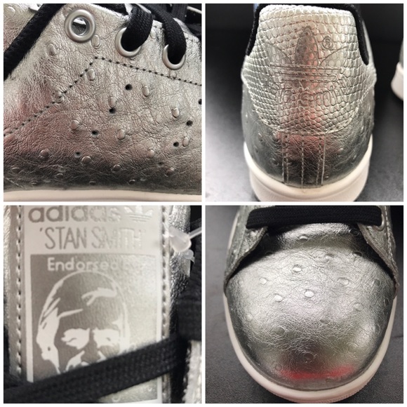 NWT Adidas 🔥Stan Smith Silvmt M AUTHENTIC - Picture 6 of 7