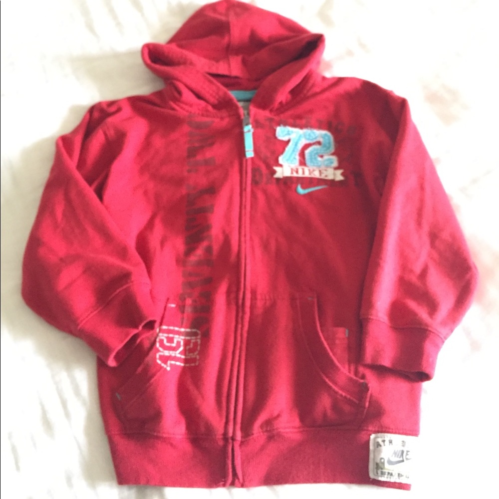 ❤️Nike Red Hoodie