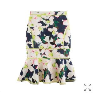 NWT J. Crew Surf Skirt in Cove Floral
