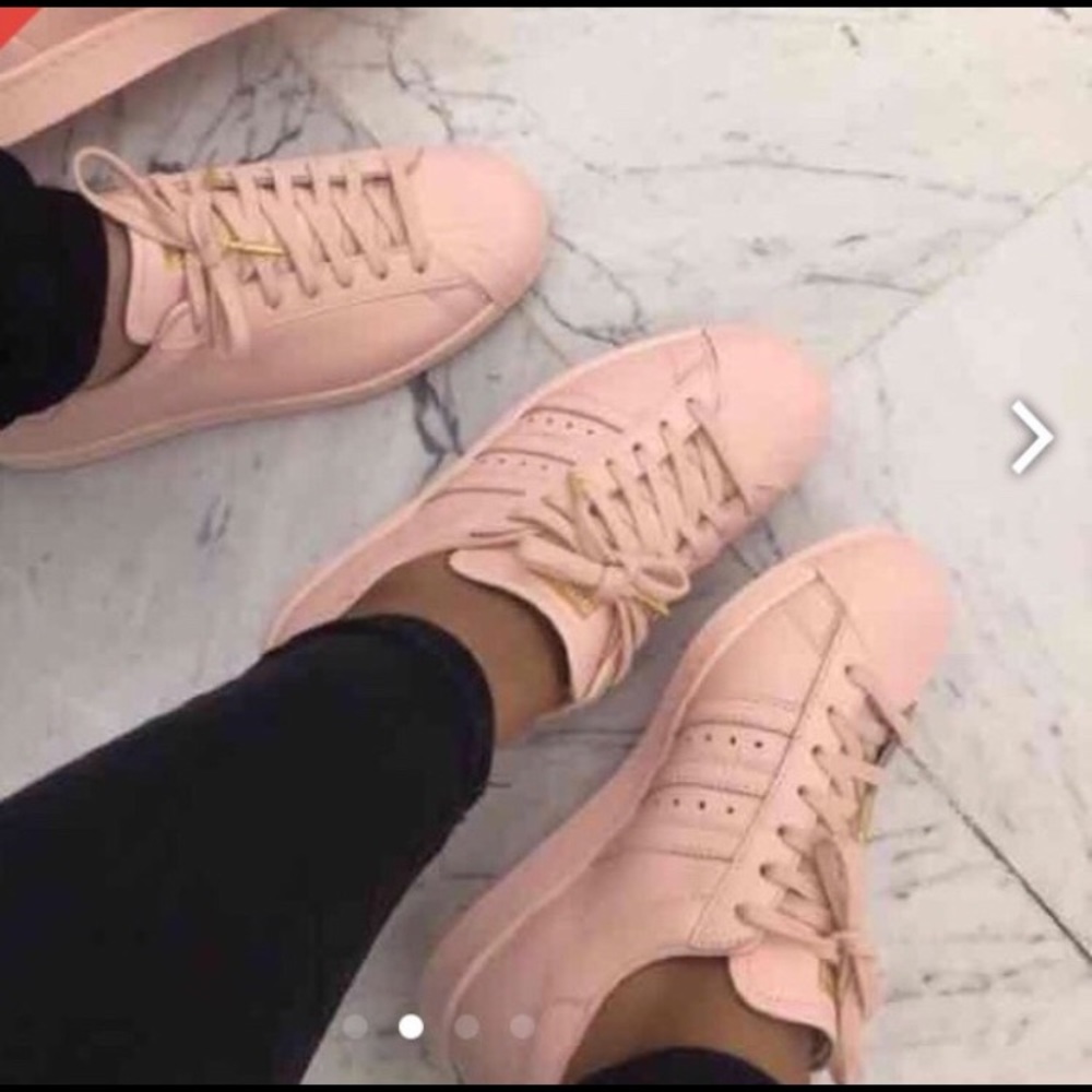 Pink Adidas Superstar