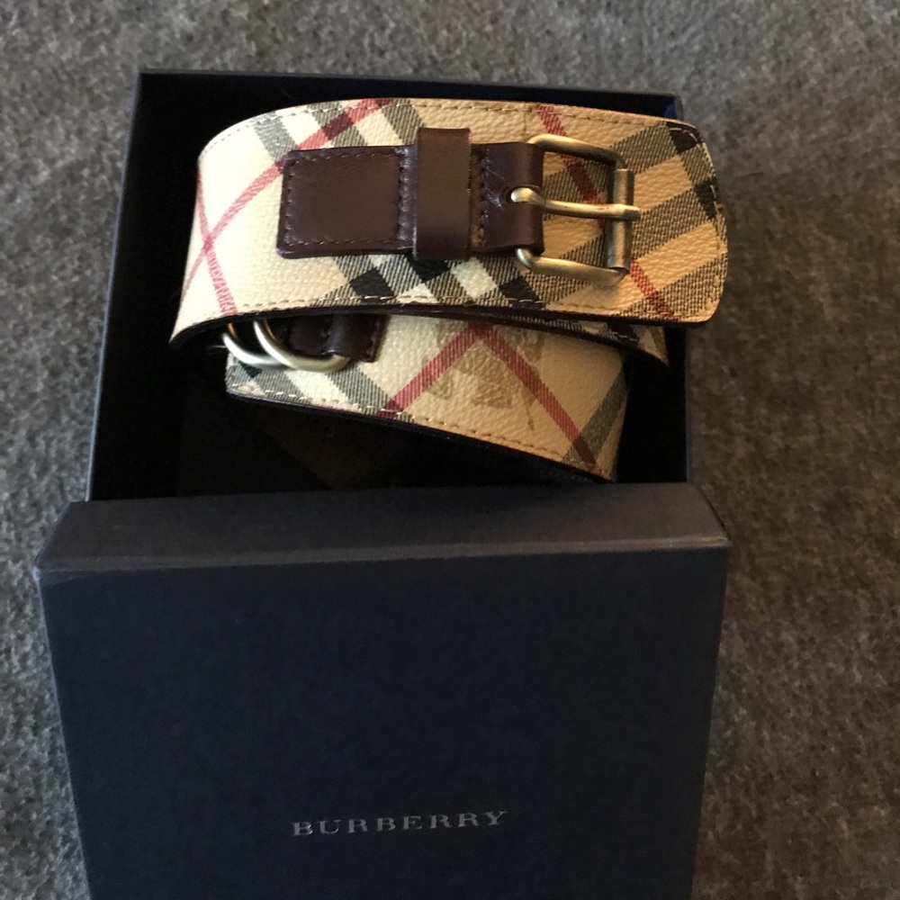 BURBERRY BELT - Picture 3 of 5