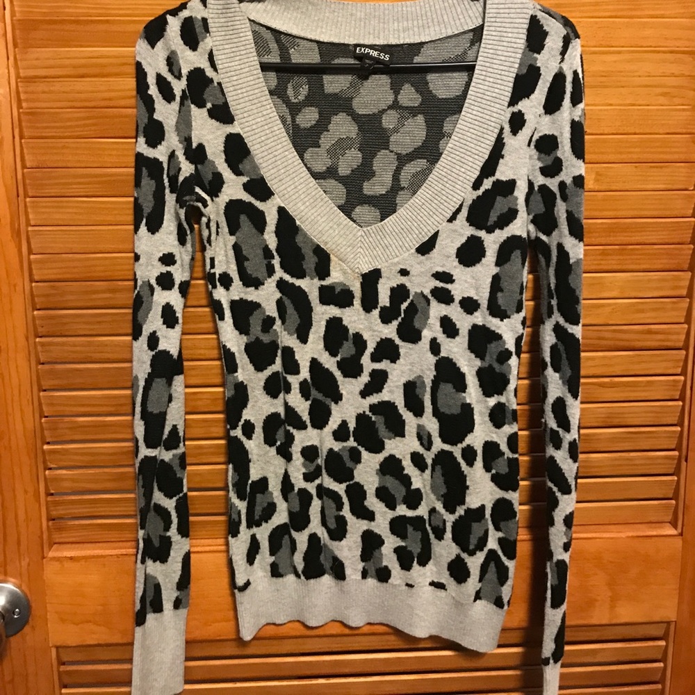 Cheetah sweater