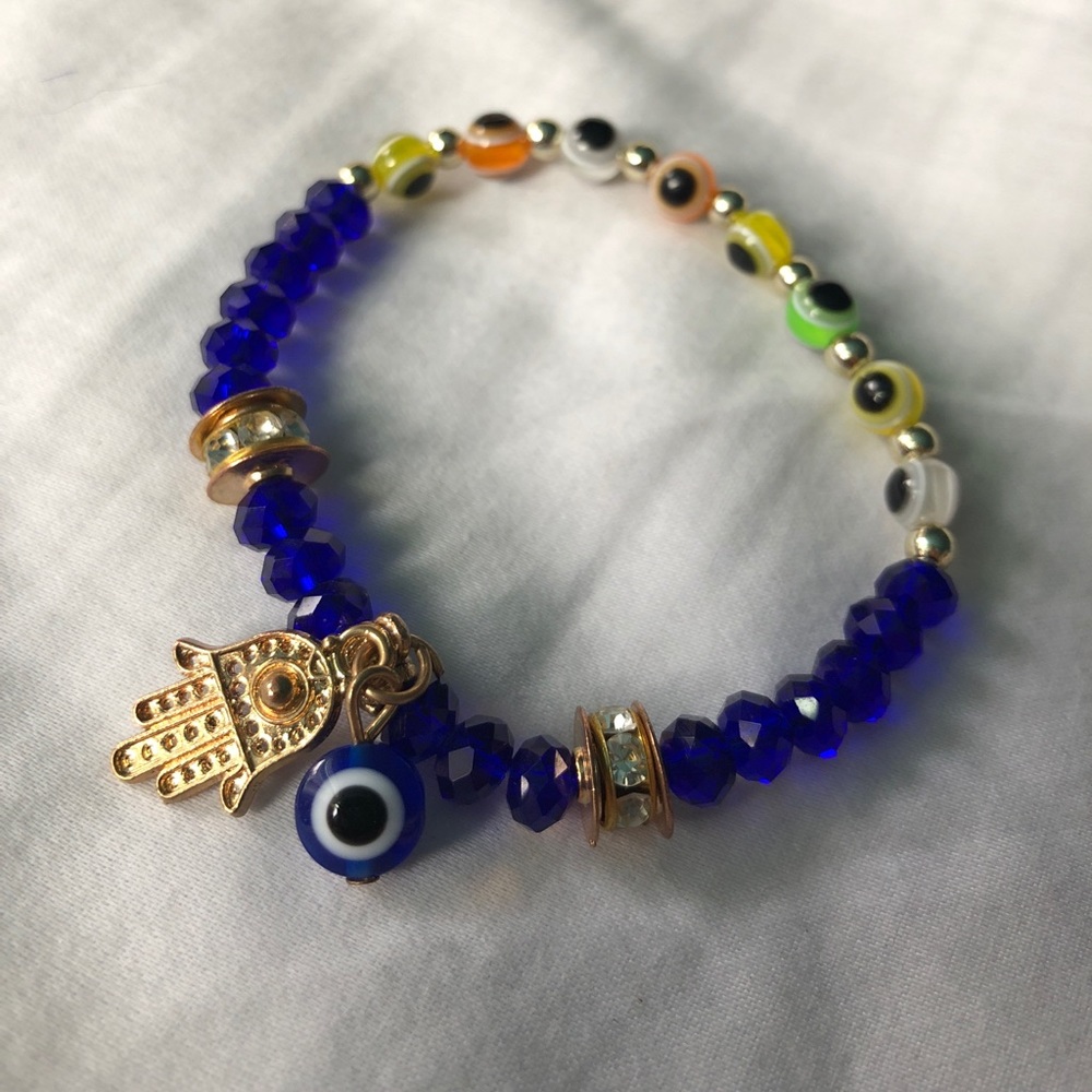 Rainbow 🌈Evil Eye Bracelet