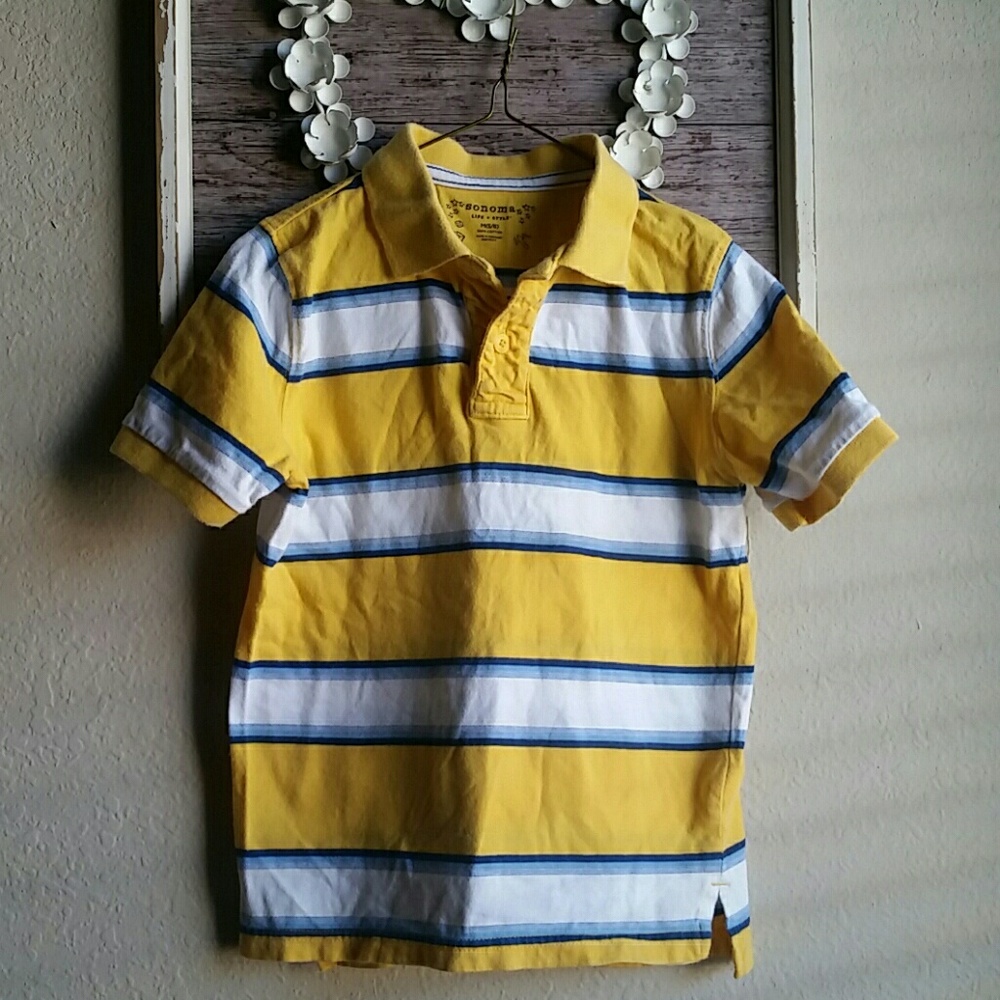 Stripped Polo Style shirt
